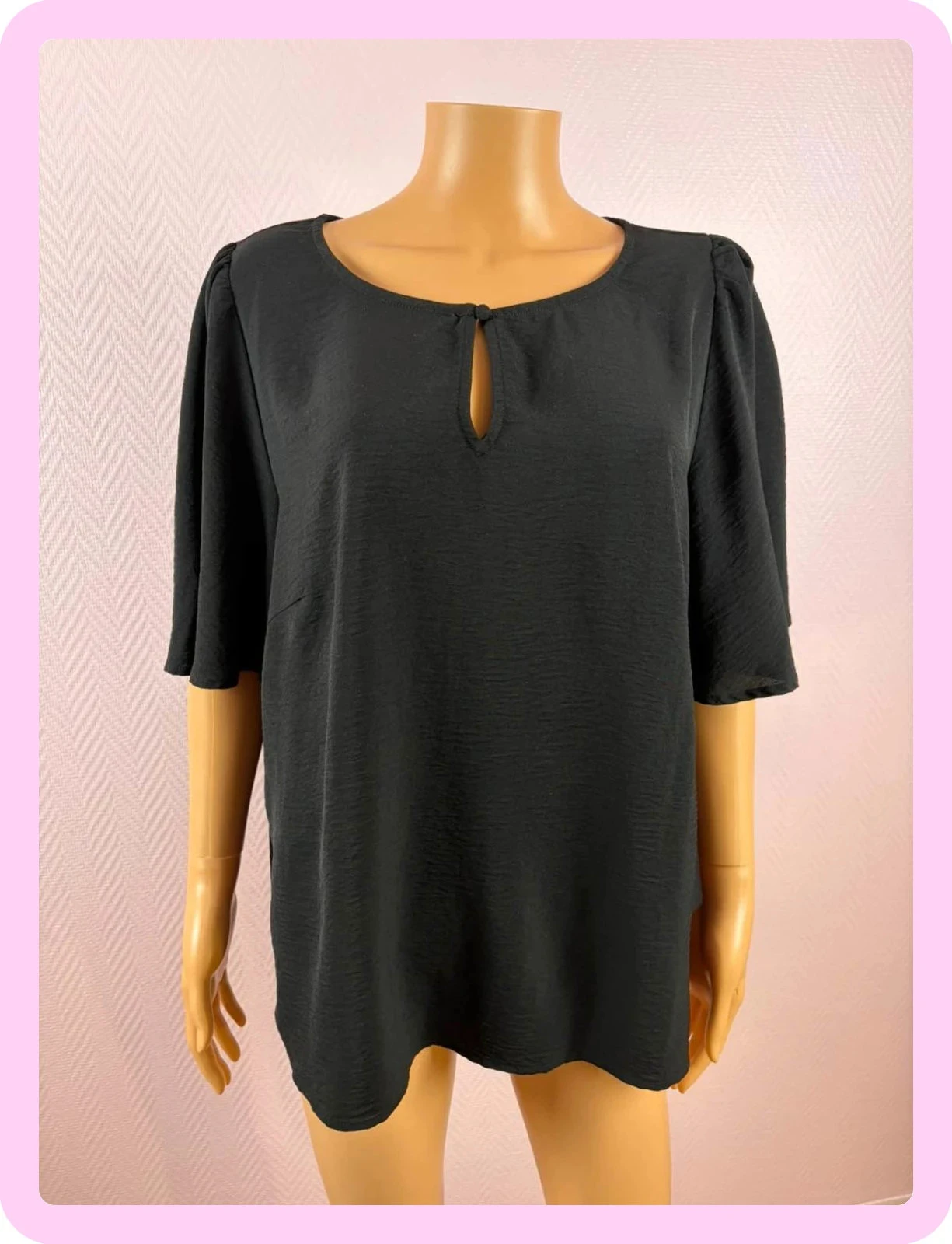 Blusa leve Vero MODA usada uma vez tamanho 50 – photo 3
